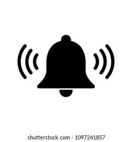 Ringing Bell icon, Vector illustration