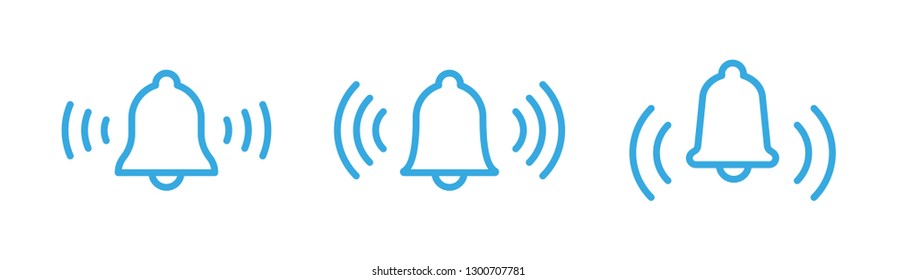 Ringing bell, notification vector icon