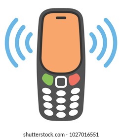 
Ringing mobile, concept of telecommunication
