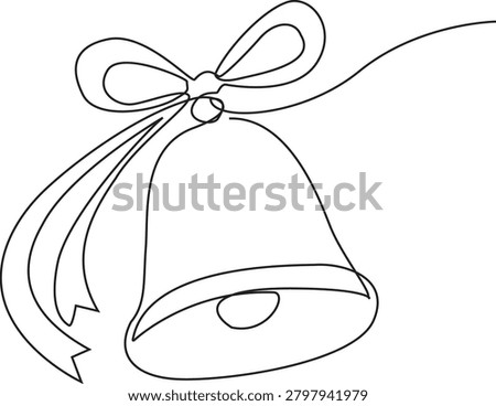 Ringing Notification Bell Icon Alert Reminder Vector Illustration