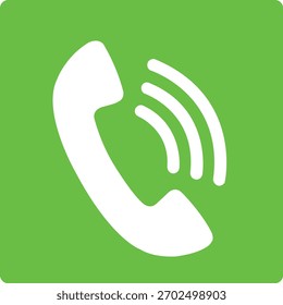 Conjunto de iconos simples de teléfono sonando. Smartphone sonando. Señal de teléfono. Vector