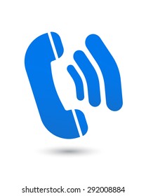ringing phone vector symbol icon sign