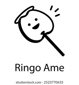 Ícone Ringo ame no estilo de desenho 