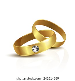 rings icon black wedding Vector