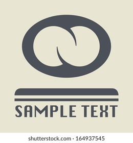 Rings icon or sign, vector illustration