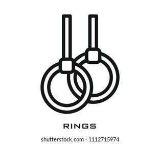 Rings icon signs