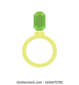 Rings simple clip art vector illustration