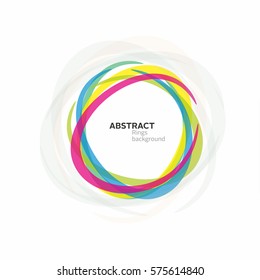 rings, vector, oval, technology, internet