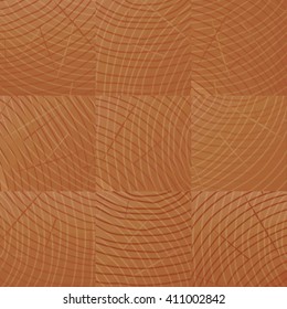 Rings of Wood. Vector Illustration Background.