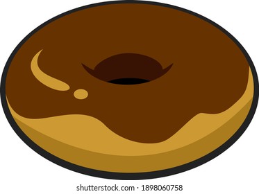 
ring-shaped donuts are often sold as hole donuts