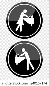 rinse symbol 