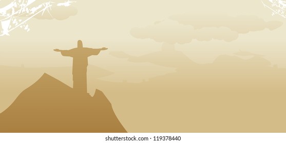 rio de janeiro abstract skyline