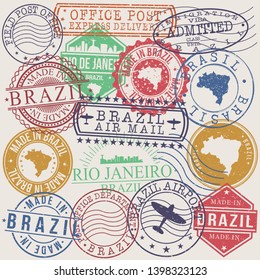 2,750 Brazil Postage Stamp Images, Stock Photos & Vectors | Shutterstock