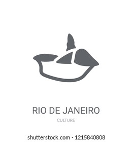 Rio de janeiro icon. Trendy Rio de janeiro logo concept on white background from Culture collection. Suitable for use on web apps, mobile apps and print media.