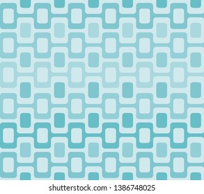 Rio de Janeiro sidewalk seamless pattern vector.