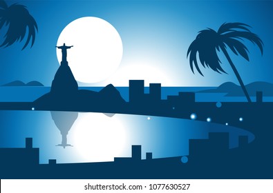 Rio de Janeiro skyline