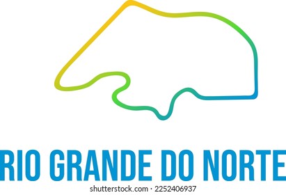 Rio Grande do Norte Karte