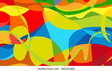 Rio vector color background, Brazil Summer 2016 Games in Rio de Janeiro , abstract colorful backdrop , sport games background 2016