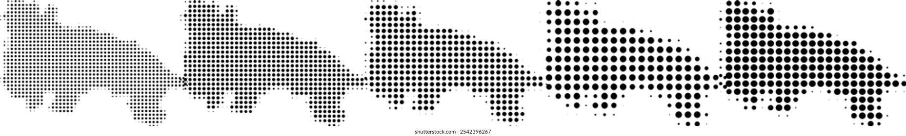 Rioja Espanha mapa meio-tom em diferentes tamanhos.eps
