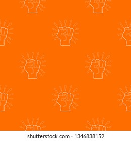 Riot pattern vector orange for any web design best