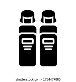 riot police icon or logo isolated sign symbol vector illustration - high quality black style vector icons
