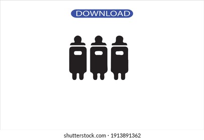 riot police icon or logo isolated sign symbol vector illustration - high quality black style vector icons.