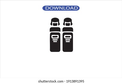 riot police icon or logo isolated sign symbol vector illustration - high quality black style vector icons.