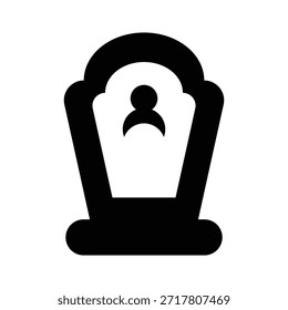 Rip death logo icon template illustration design