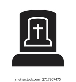Rip death logo icon template illustration design