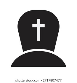 Rip death logo icon template illustration design