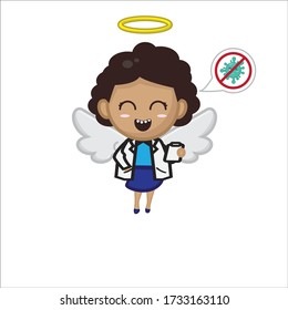 rip doctor nurse character wing cibi corona virus covid19
