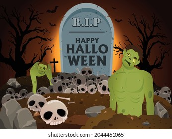 RIP halloween made for vector 