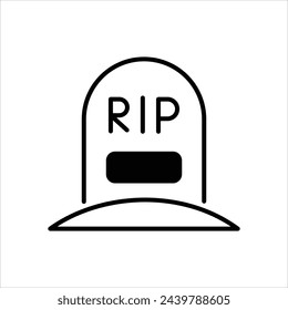 Rip icon editable stock vector stock