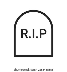 rip icon modern simple style