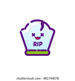 RIP icon vector