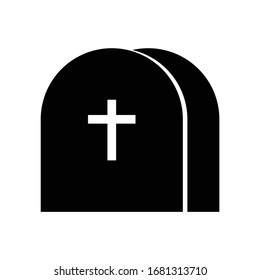 rip vector icon, death vector icon