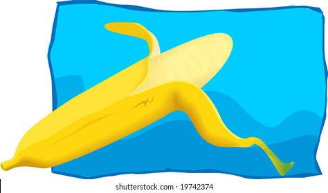  ripe banana peeled	