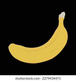 Ein reife Banana Vektor Kunstwerk Design.