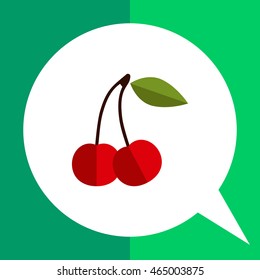 Ripe cherry icon