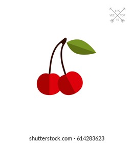 Ripe cherry icon