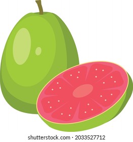  Guayaba madura con colores agradables  