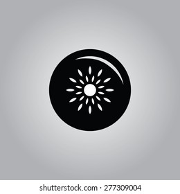 Ripe Passion Fruit Icon.