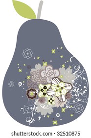 Ripe pear design