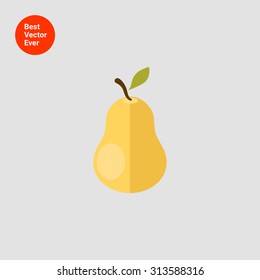 Ripe pear icon