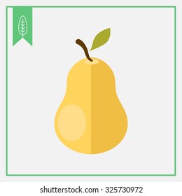 Ripe pear icon