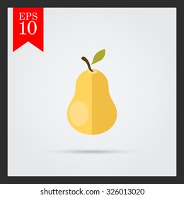 Ripe pear icon