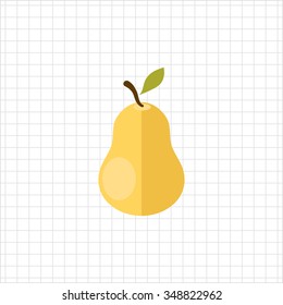 Ripe pear icon