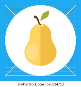 Ripe pear icon