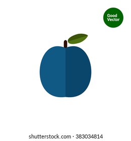 Ripe plum icon