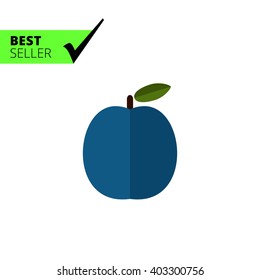 Ripe plum icon